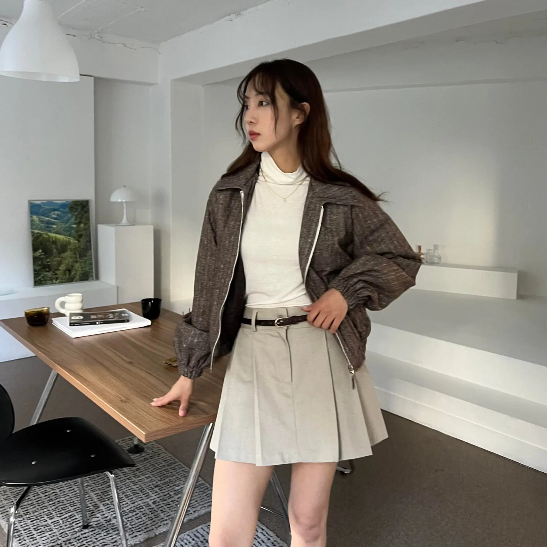 質感層次珍珠愛心三鏈組