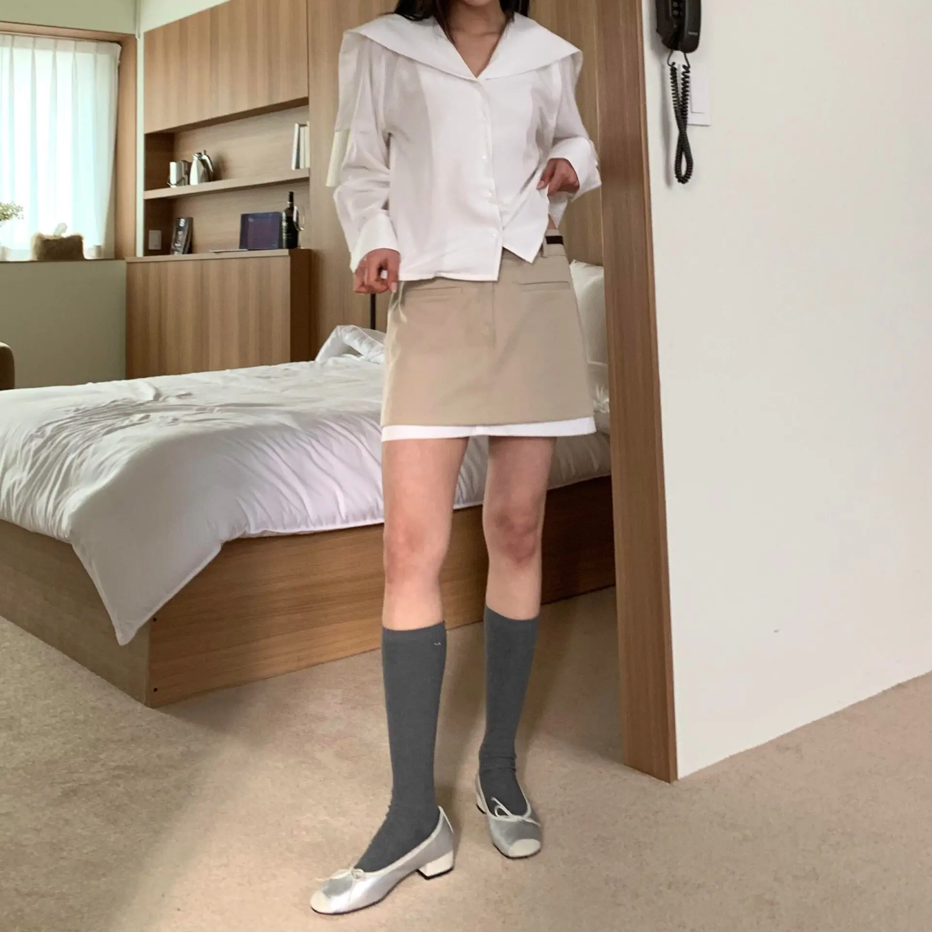 不可錯過的神好穿芭蕾舞跟鞋 (2色)