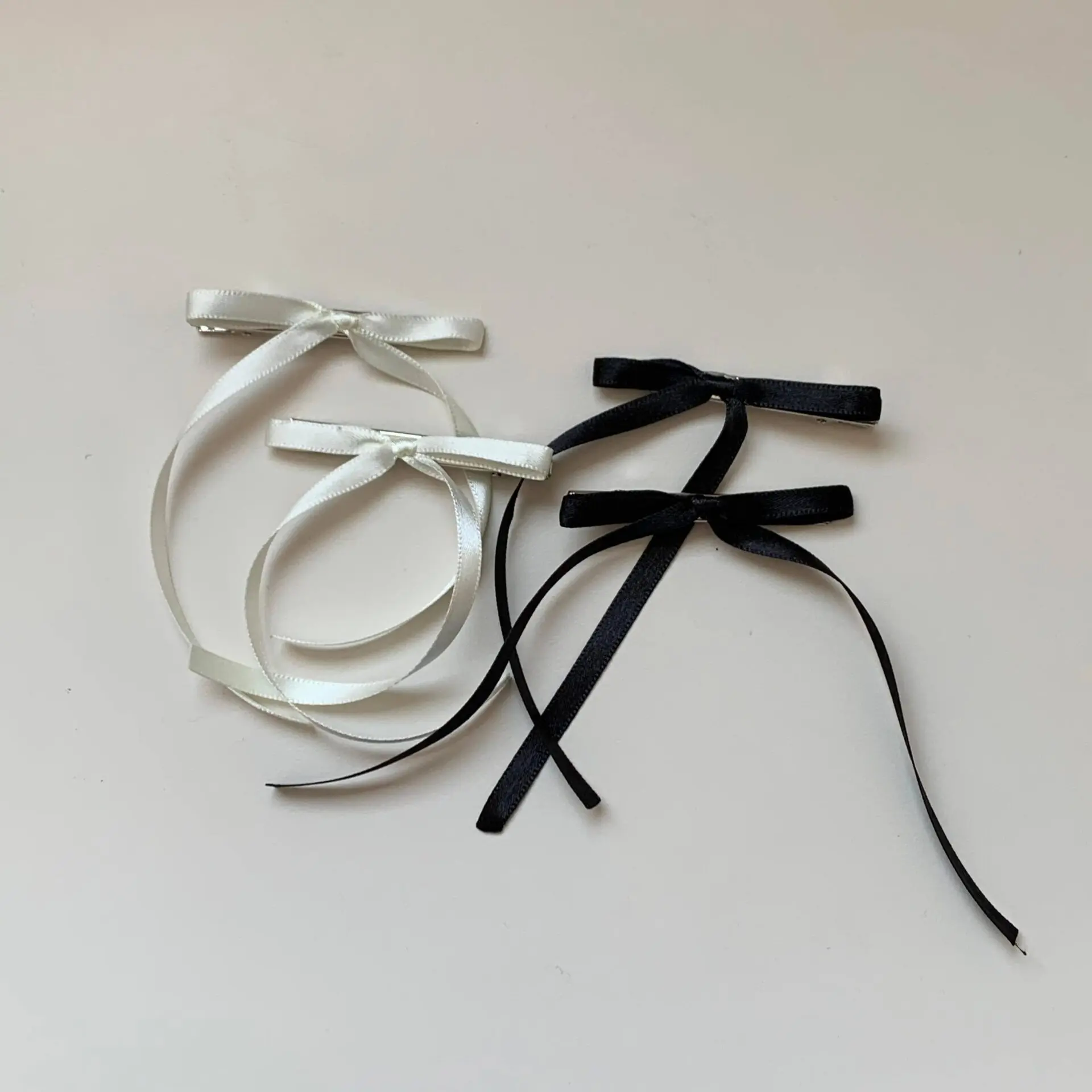 羅曼史緞帶髮夾(2色)