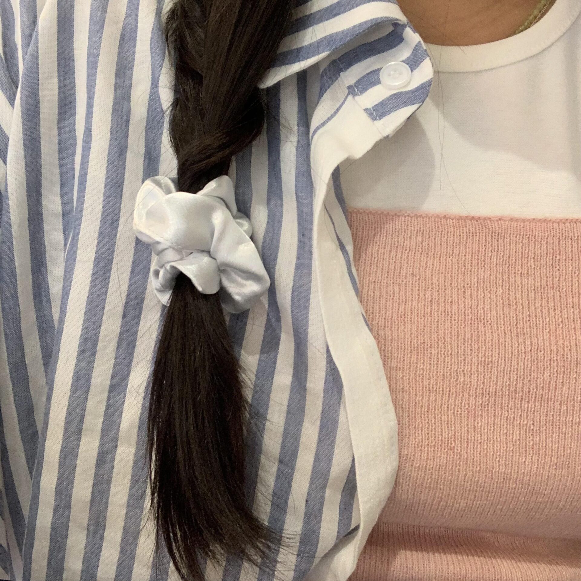 絕美緞面迷你髮圈(3色)