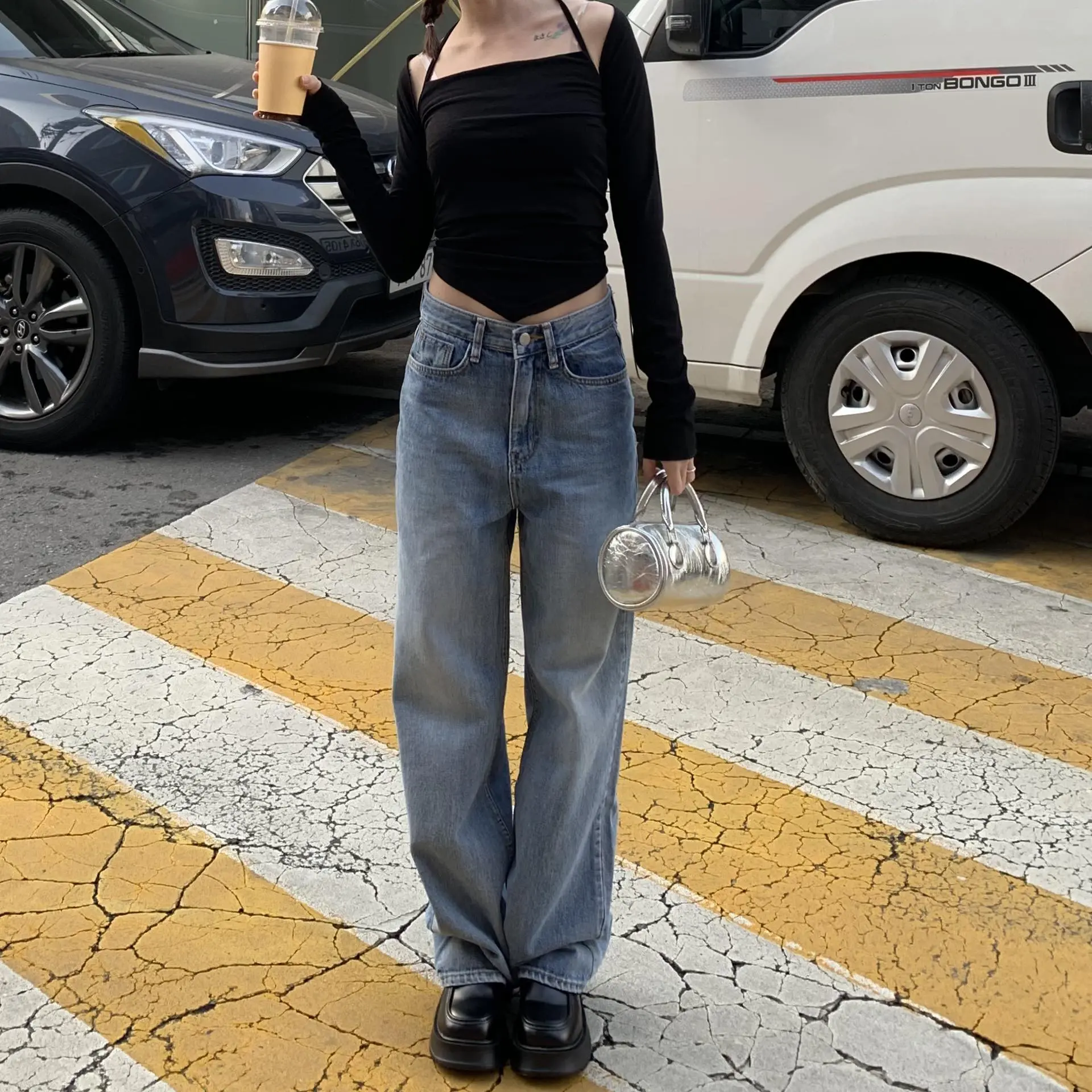 版型超讚！夏日丹寧長褲