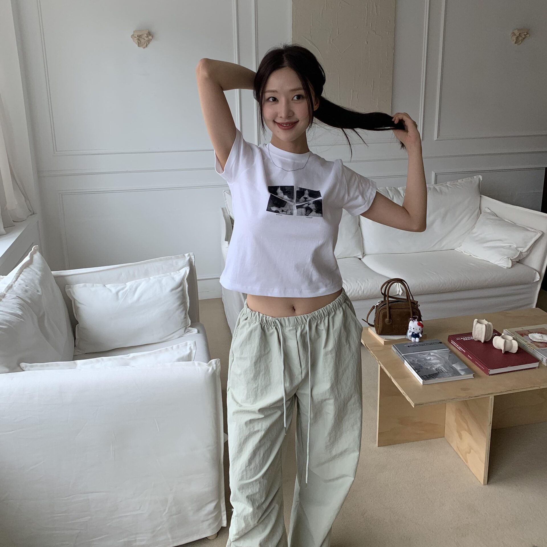 貓咪的人生四格Ｔ(白)