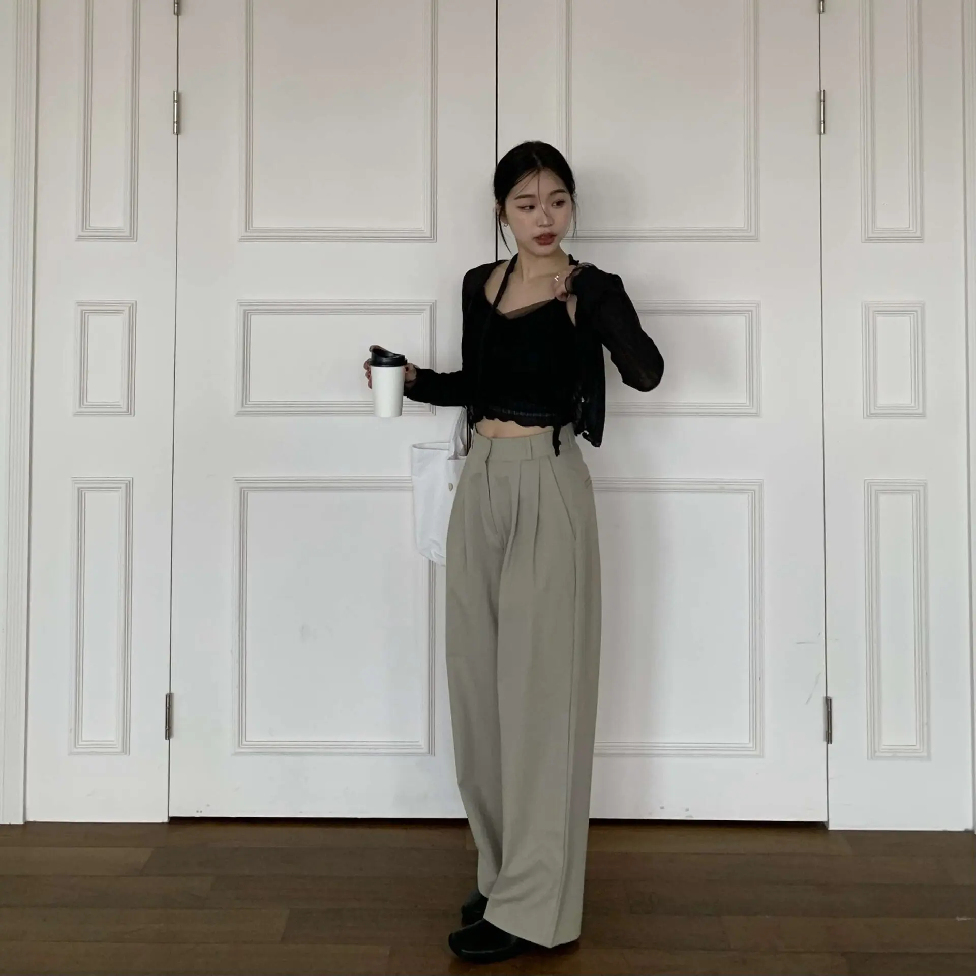 小公主網紗拼接set (黑)