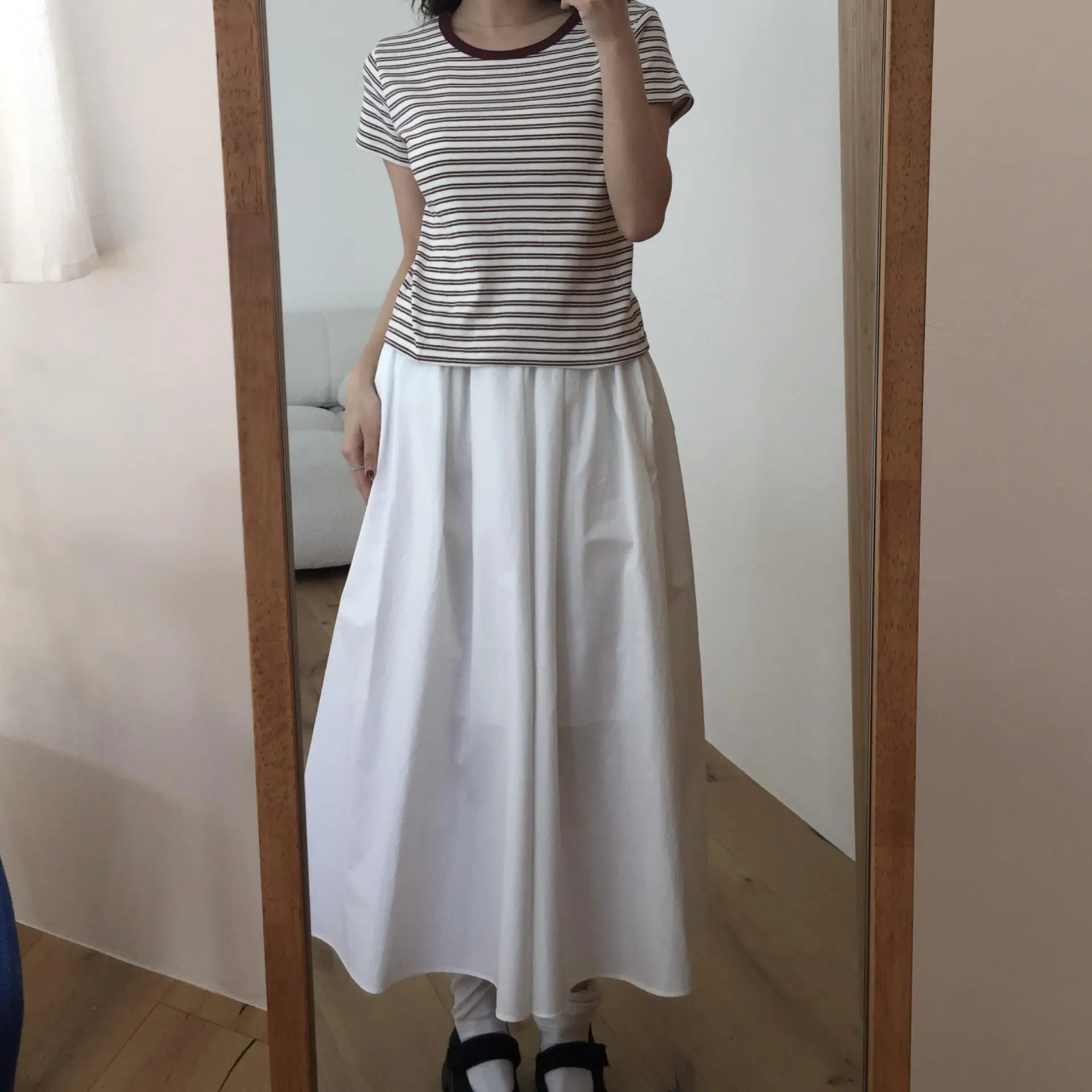 濟州島寶藏長裙 (白)