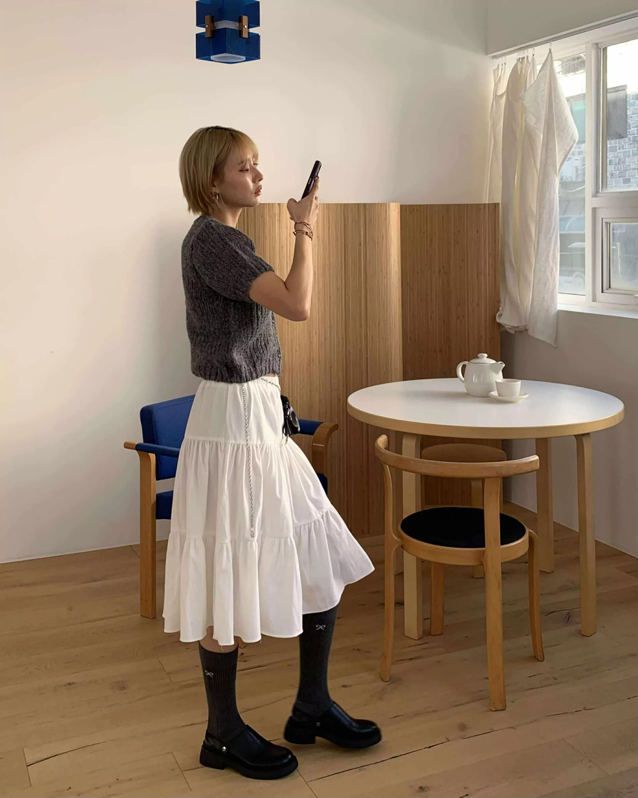 浪漫層次澎澎裙 (白)