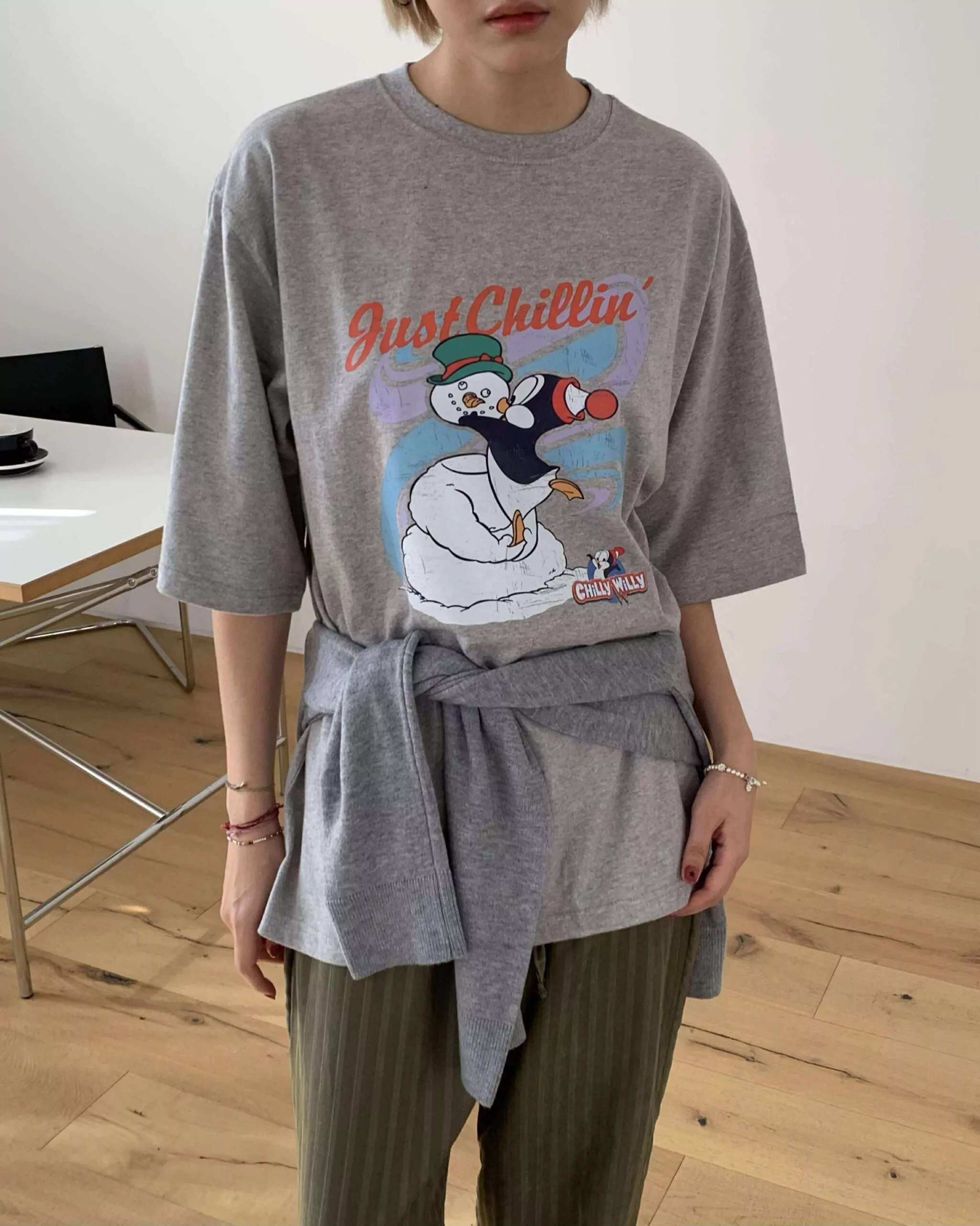 576673451_24846921321597872_782698741208512558_n 重磅企鵝圖案短袖T (灰)