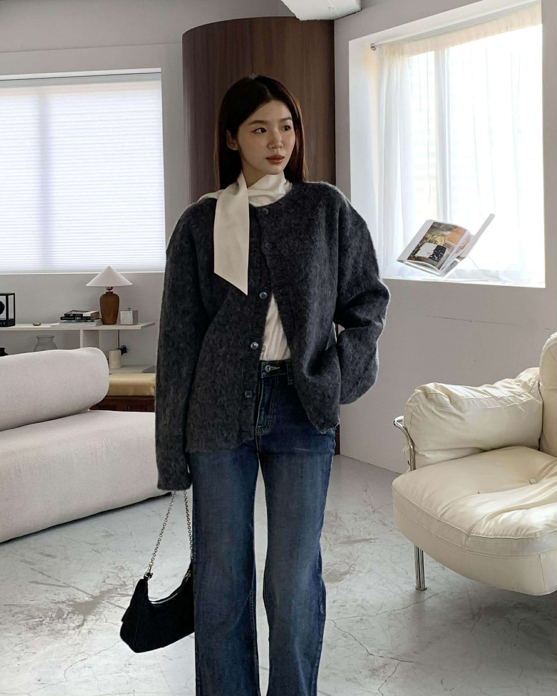 漫步倫敦羊毛外套