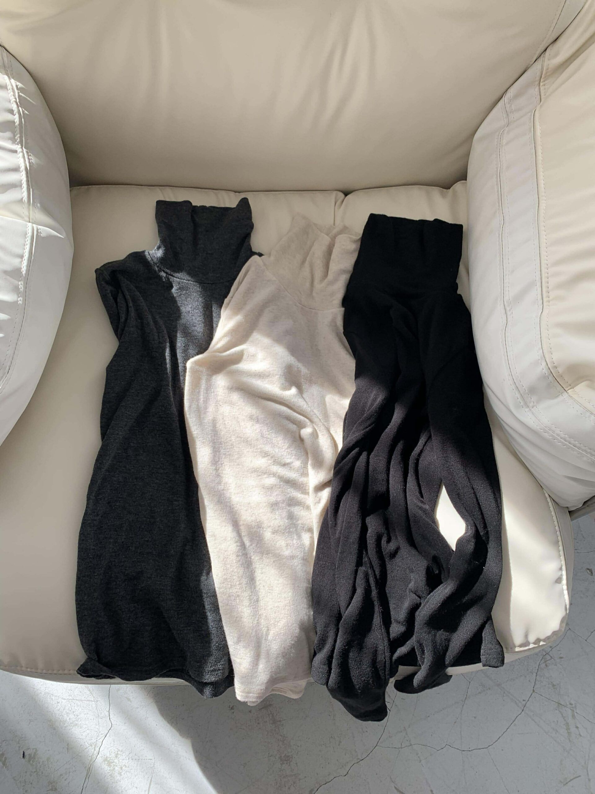 擁抱冬季高領親膚打底衣 (燕麥)