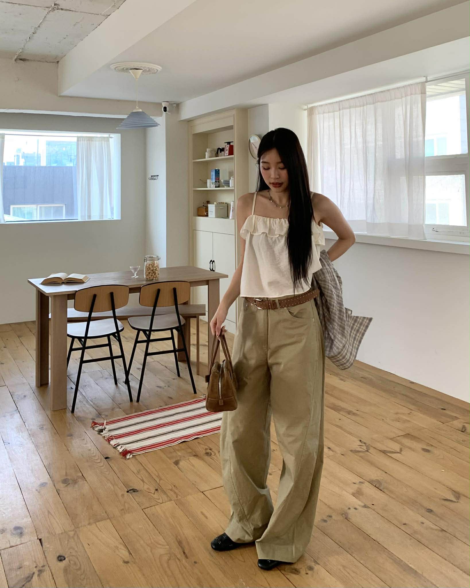 小仙子花瓣造型背心 (白)